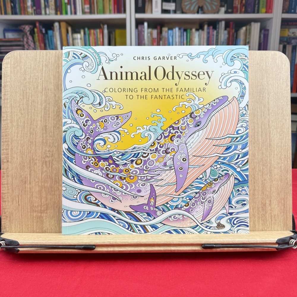 Chris Garver Animal Odyssey Adult Coloring Book Tattoo Artist Illustrations